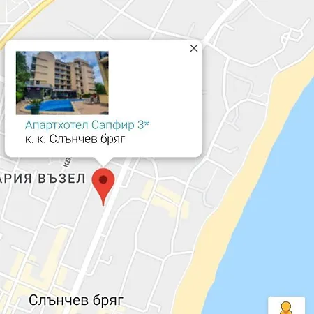 Lägenhet Sunny Beach Studio Euphoria